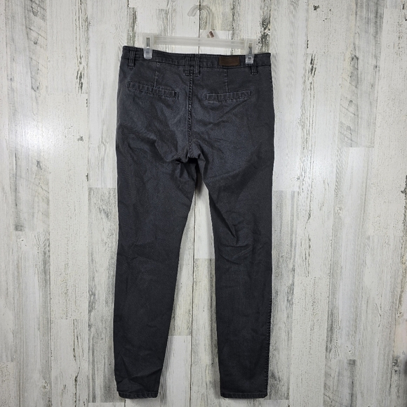 H&M logg gray denim skinny jeans women's size 12 - Picture 11 of 12